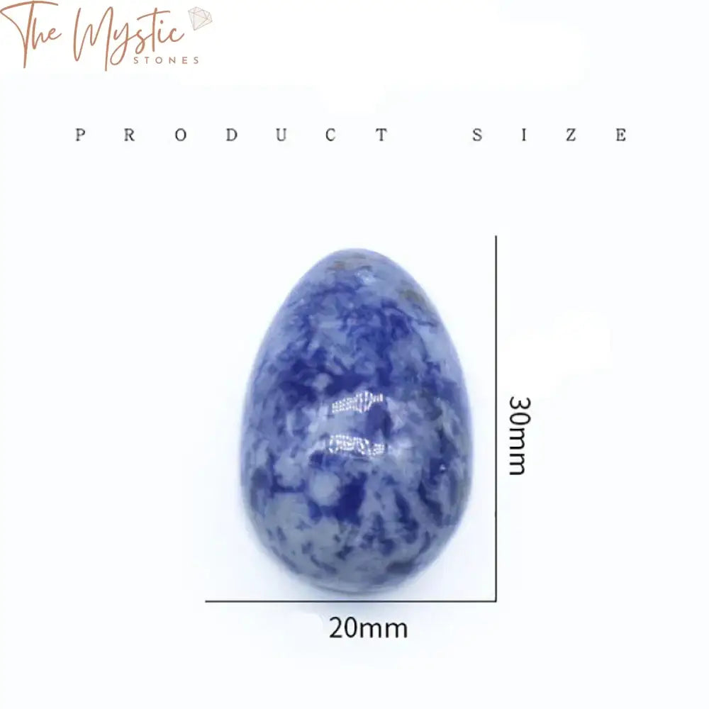 Crystal Chakra Healing Egg 30Mm