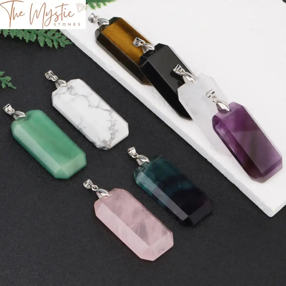 Crystal Coffin Necklace