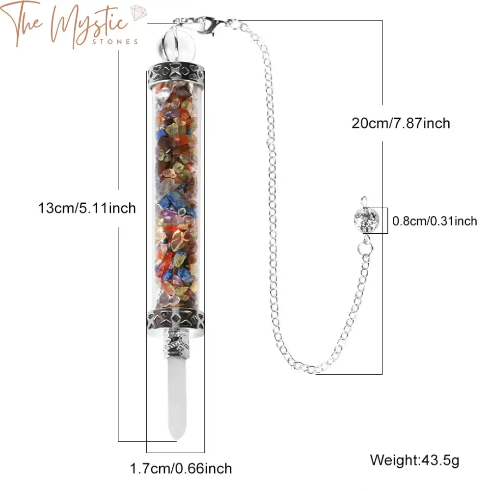 Crystal Divination Wishing Bottle Pendulum