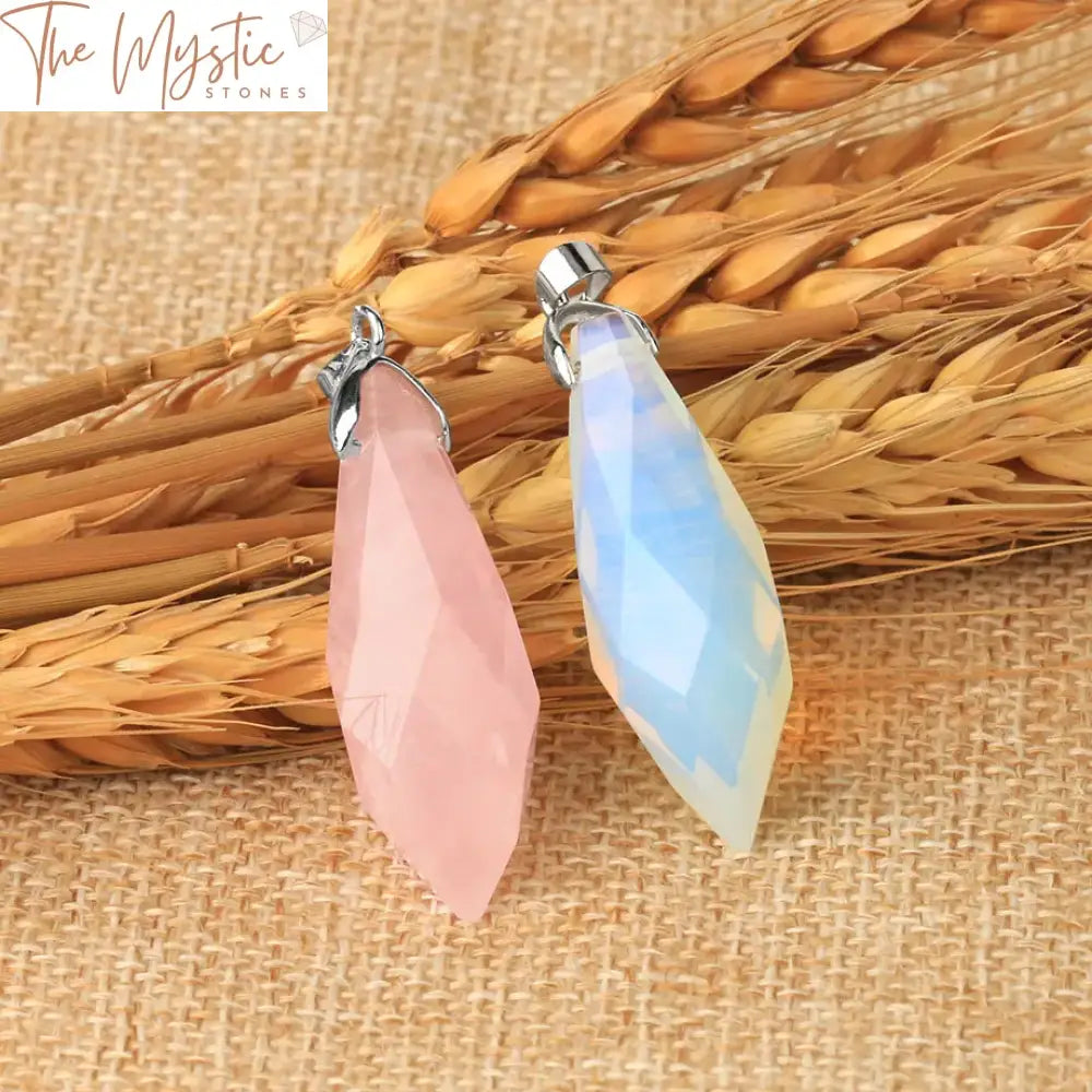 Crystal Healing Pendant Necklaces