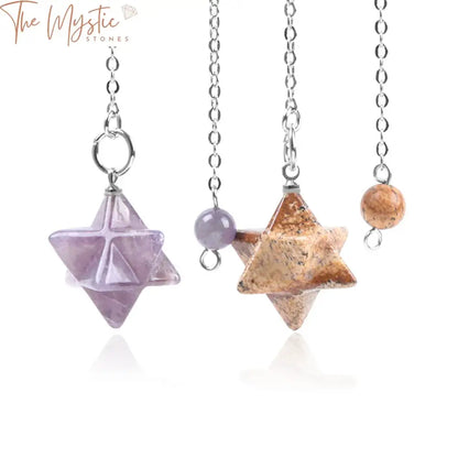 Crystal Merkabah Pendulum