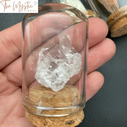 Crystal Mineral Display Jar