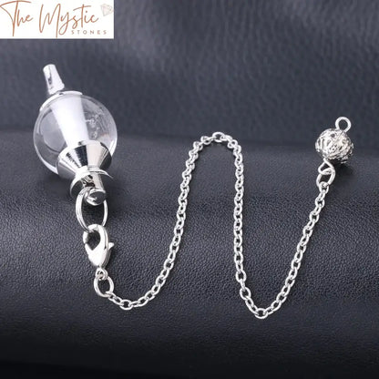 Crystal Quartz Dowsing Pendulum