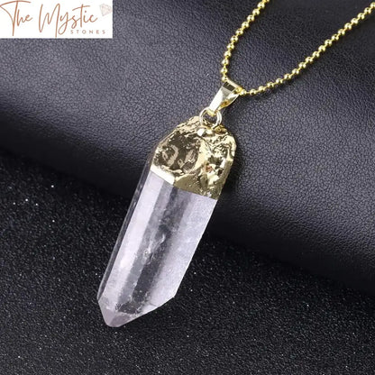 Crystal Quartz Pendant Necklace