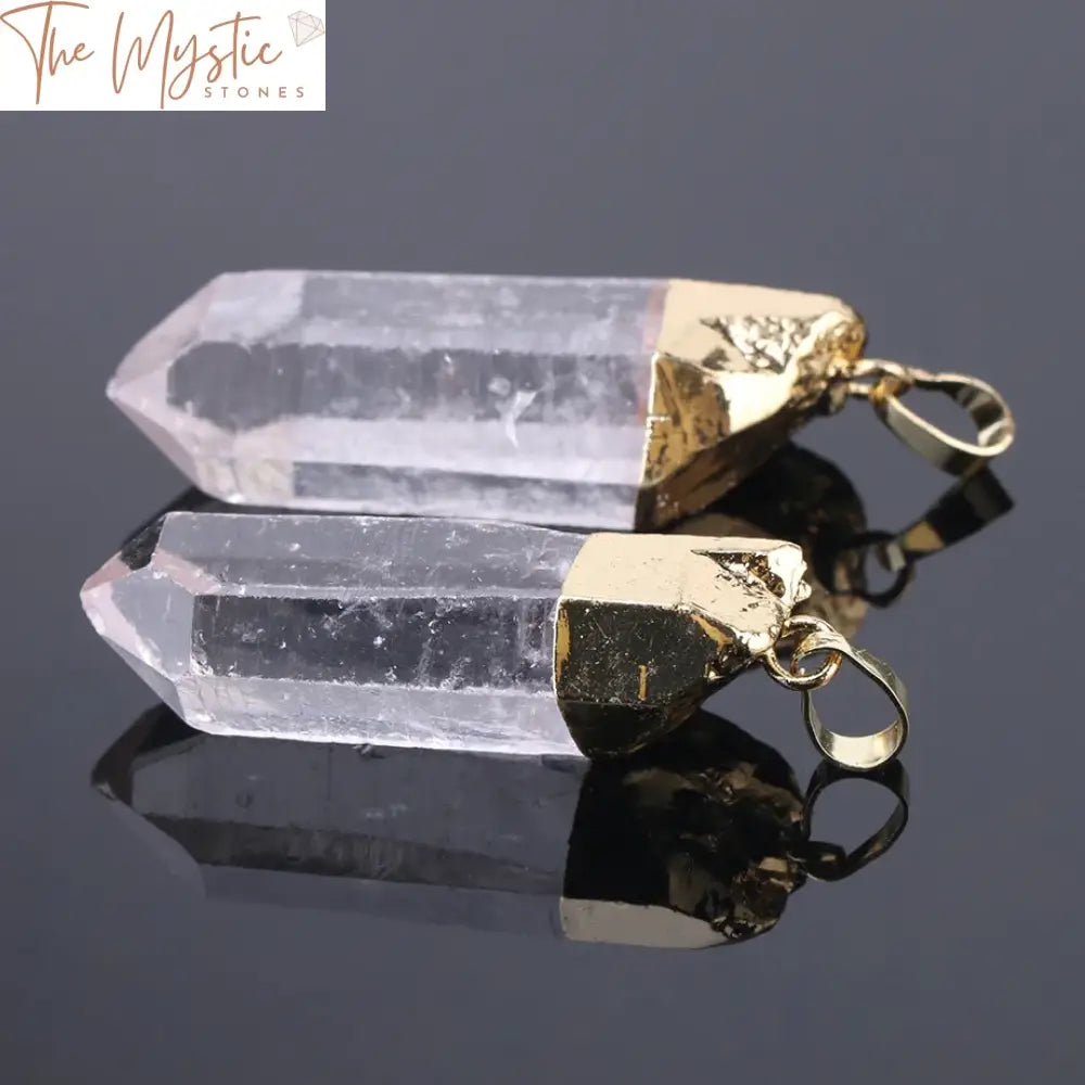 Crystal Quartz Pendant Necklace