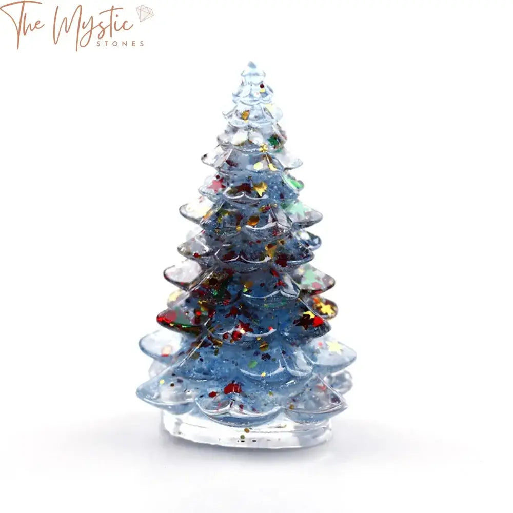 Crystal Resin Luck Tree Christmas Ornament