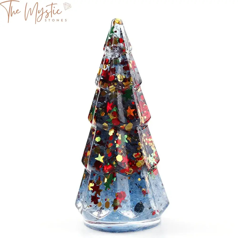 Crystal Resin Luck Tree Christmas Ornament