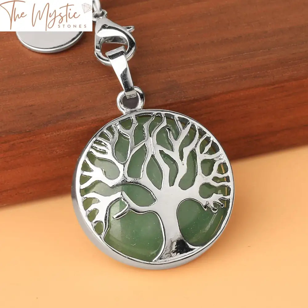 Crystal Tree Of Life Keychain