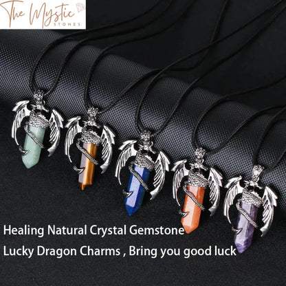 Dragon Essence Quartz Pendant