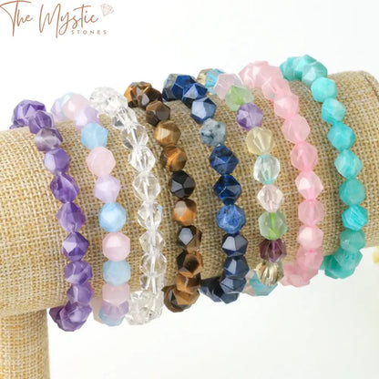 Elastic Gemstone Bracelet Series