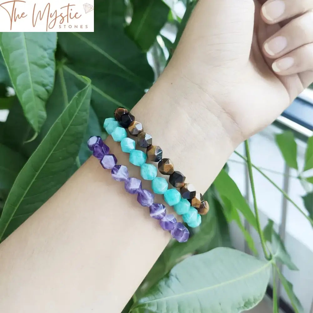 Elastic Gemstone Bracelet Series