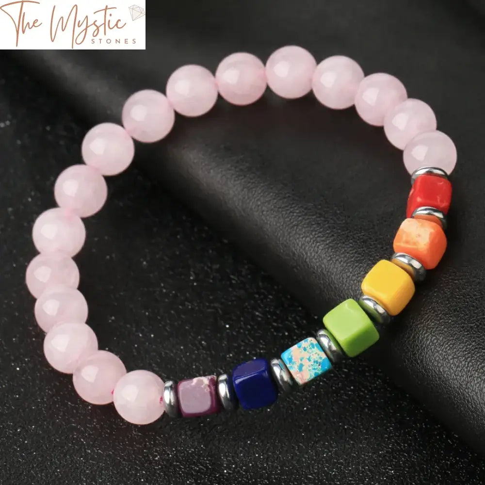 Emperor Turquoise 7 Chakra Healing Bracelet