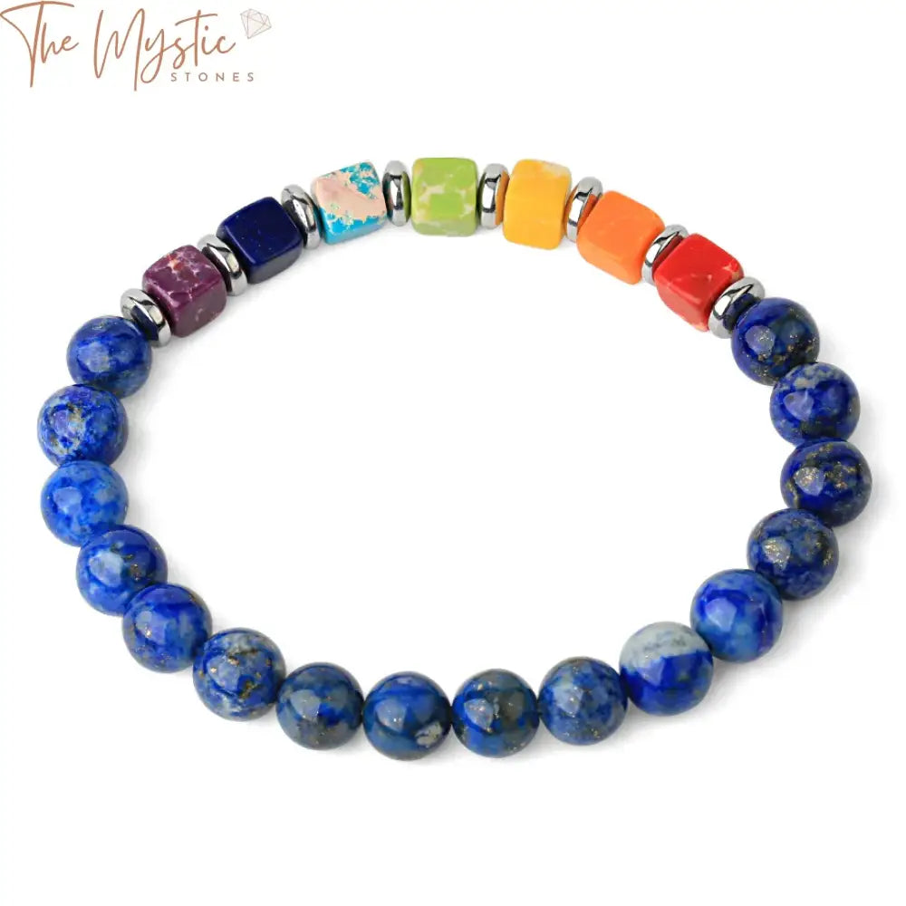 Emperor Turquoise 7 Chakra Healing Bracelet