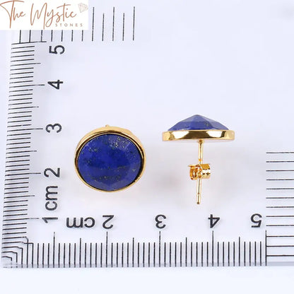 Femme Gemstone Stud Earrings