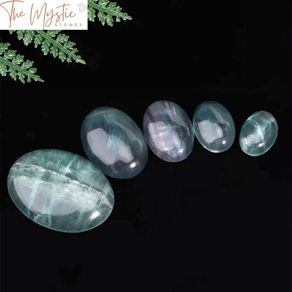 Fluorite Oval Cabochon Beads