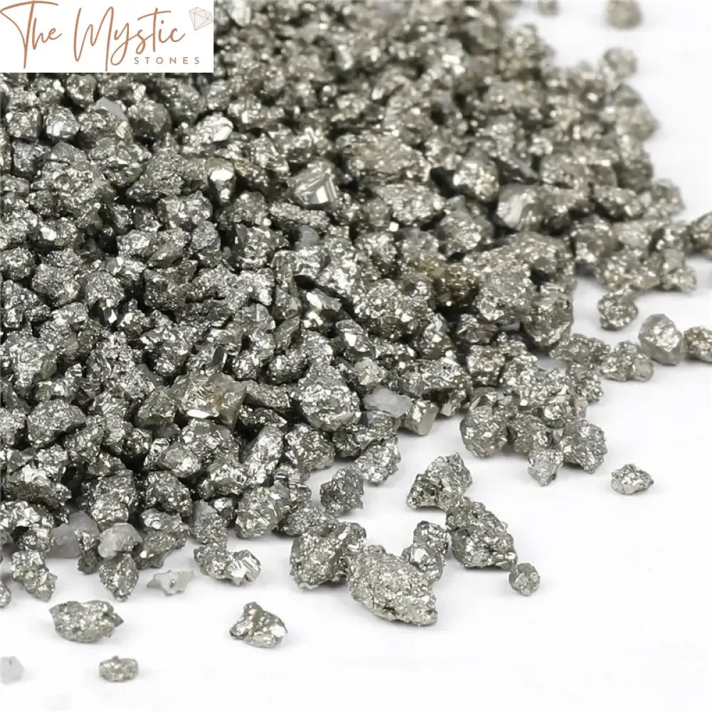 Fool’s Gold Pyrite Mini Chips 5-9Mm