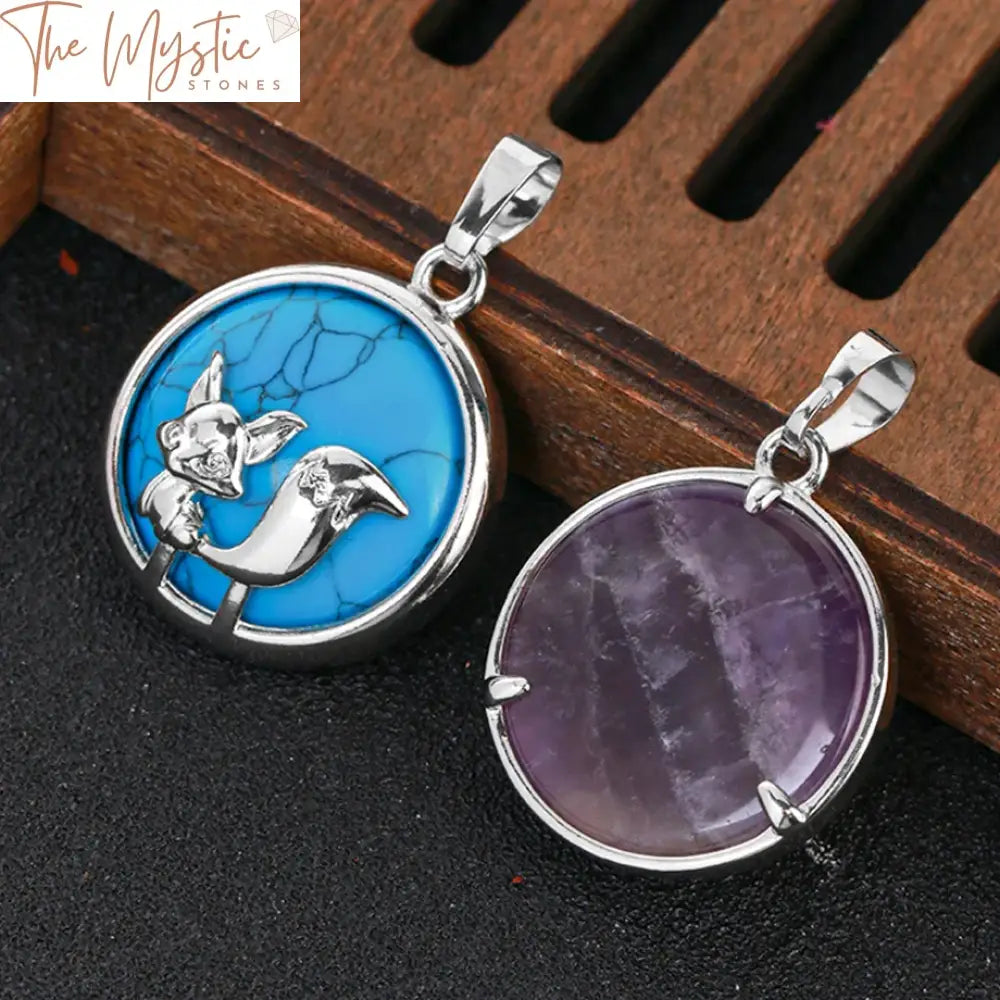 Fox Crystal Pendant