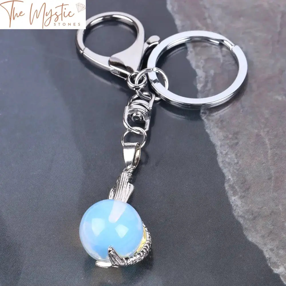 Gemstone Mermaid Keychain