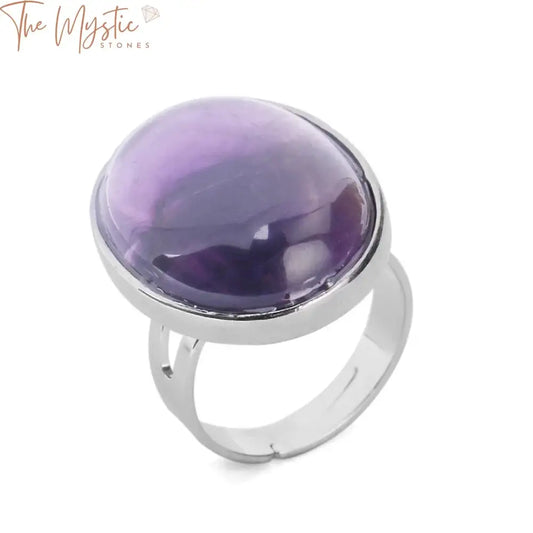 Gemstone Reiki Finger Ring