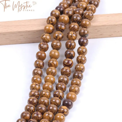 Golden Silk Jade Natural Stone Beads