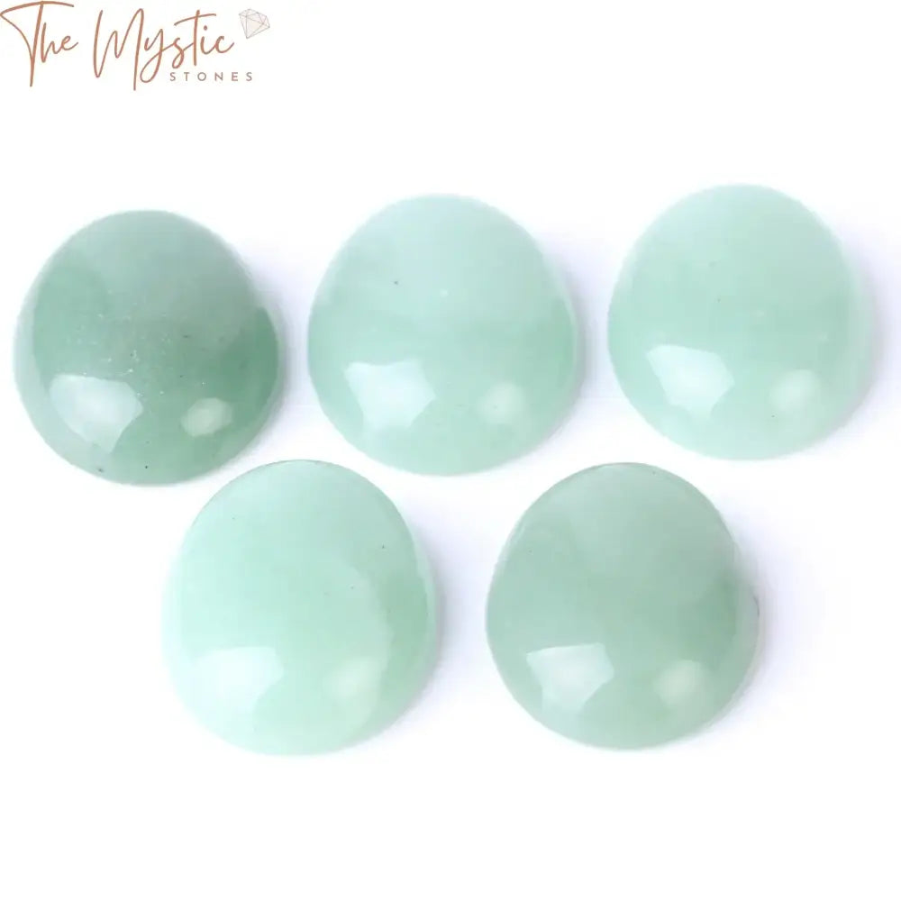 Green Aventurine Cabochon Beads