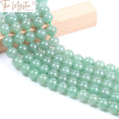 Green Aventurine Round Beads - Assorted Sizes