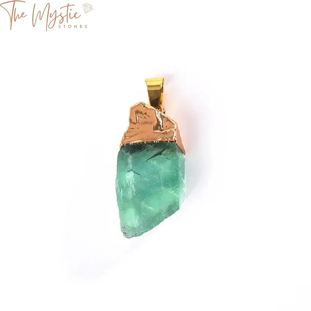 Green Fluorite Reiki Healing Pendant