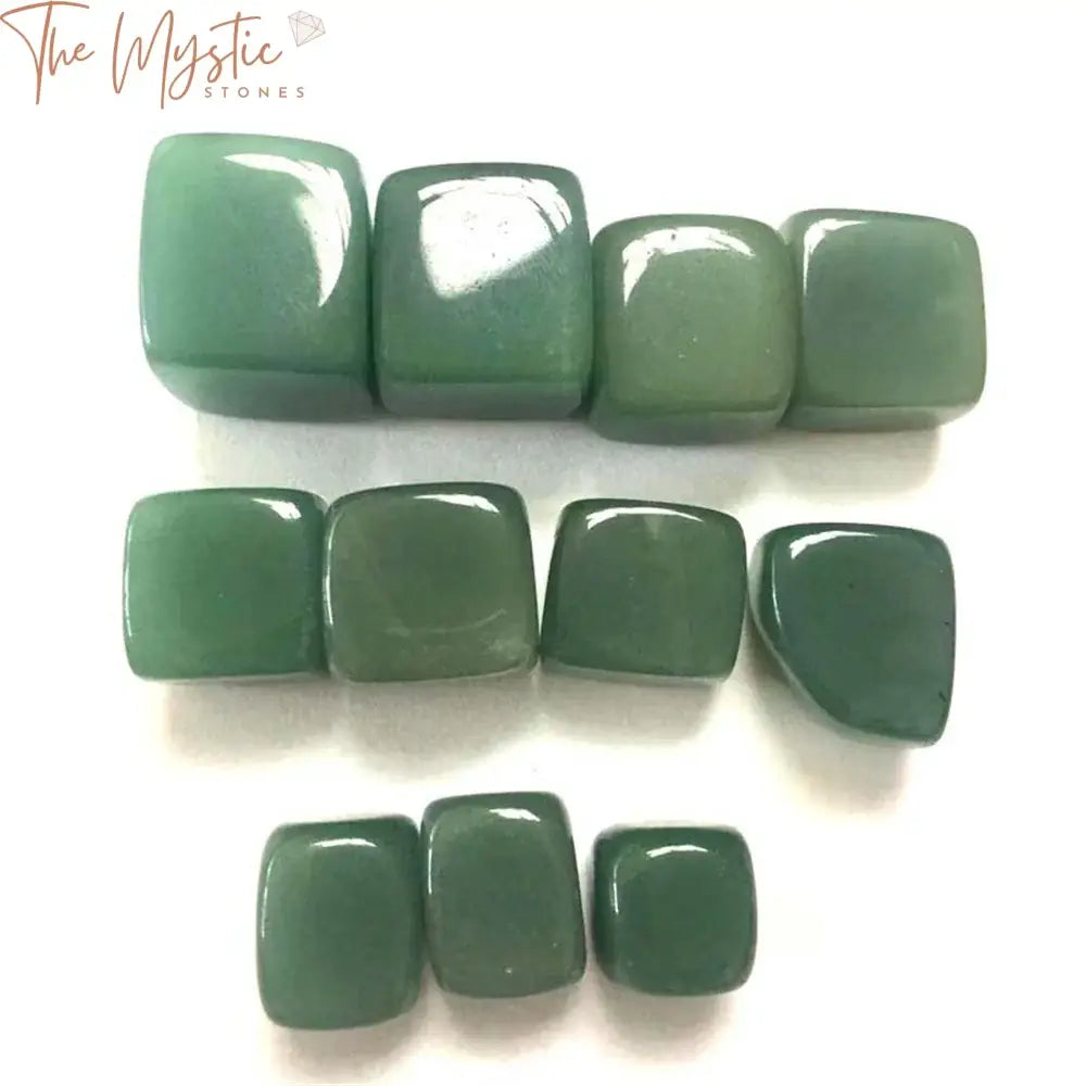 Green Jade Tumbled Stones