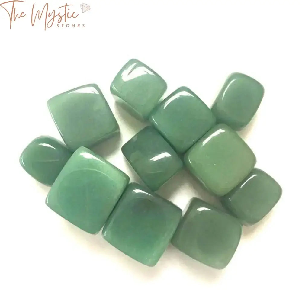 Green Jade Tumbled Stones