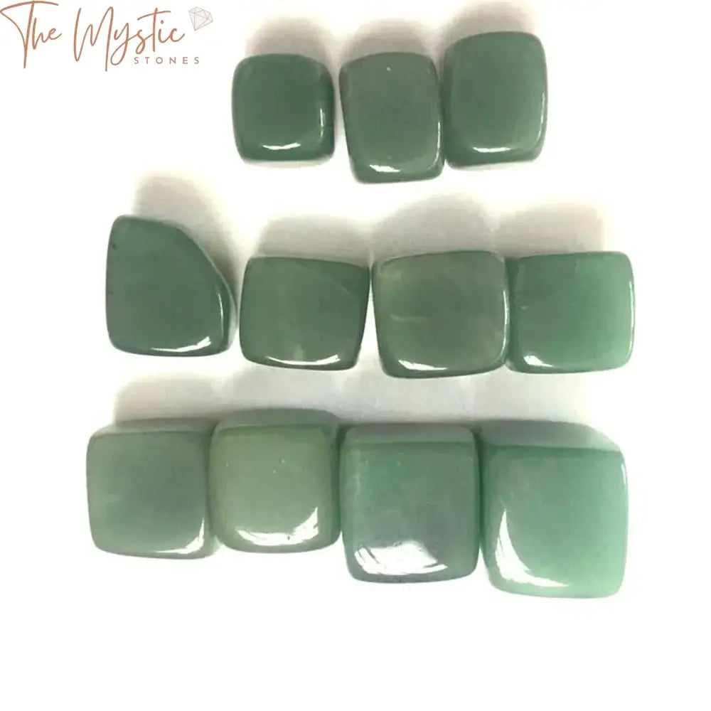 Green Jade Tumbled Stones