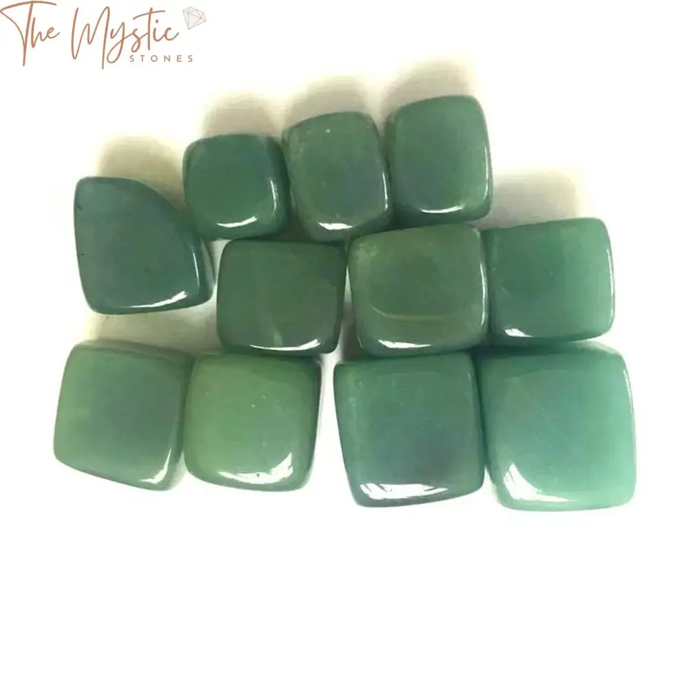 Green Jade Tumbled Stones