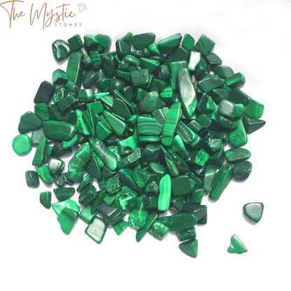 Green Malachite Rough Stone Gravel