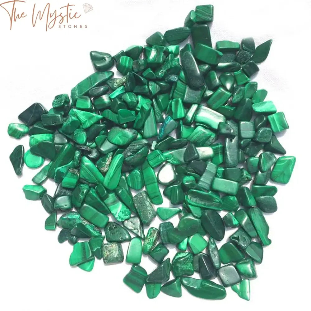 Green Malachite Rough Stone Gravel