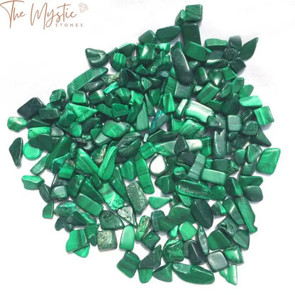 Green Malachite Rough Stone Gravel