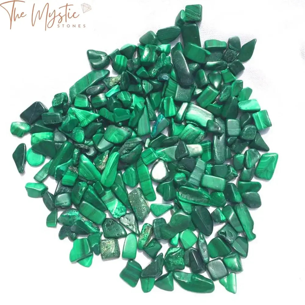 Green Malachite Rough Stone Gravel