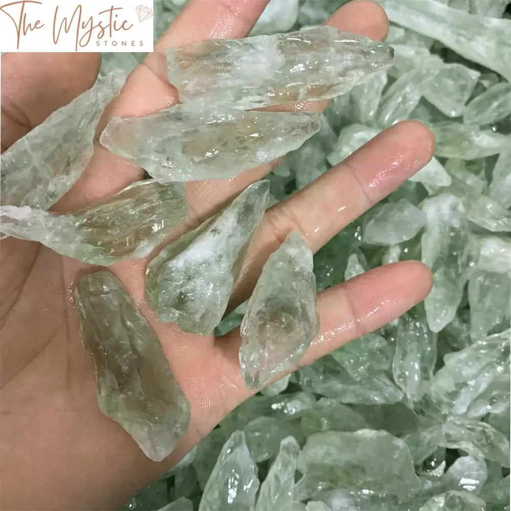 Green Quartz Crystal Wand Aromatherapy Diffuser