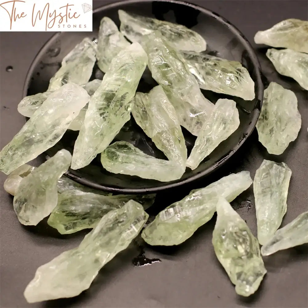 Green Quartz Crystal Wand Aromatherapy Diffuser