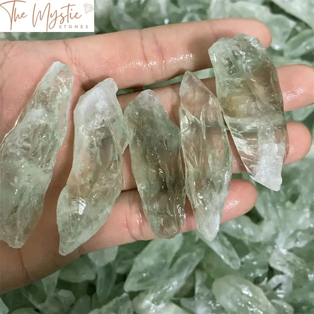 Green Quartz Crystal Wand Aromatherapy Diffuser