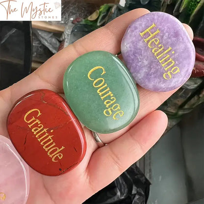 Healing Crystal Inspirational Stones Set