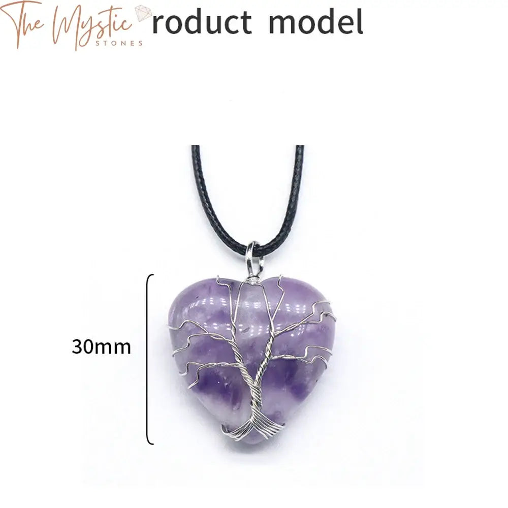 Heart Of Nature Crystal Pendant