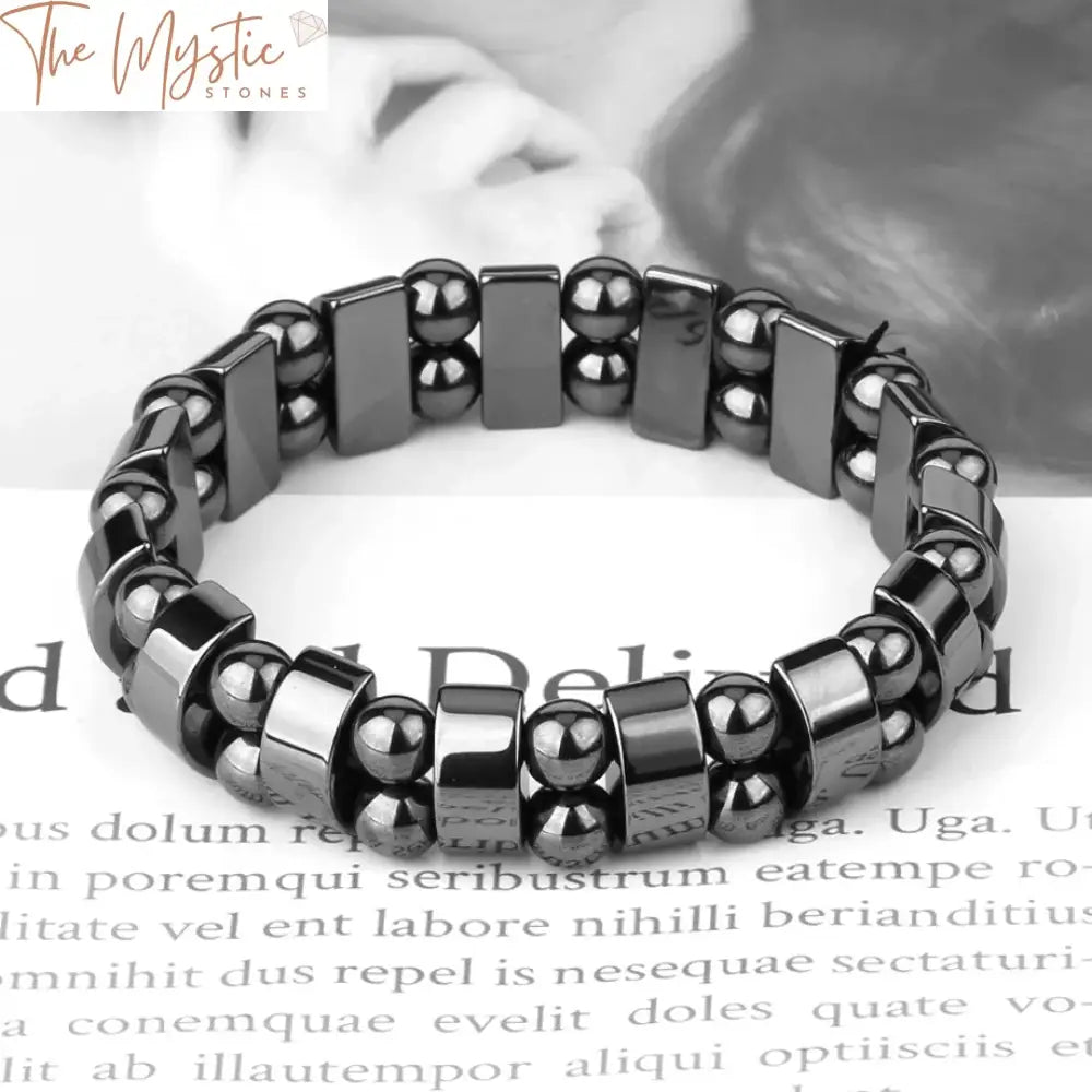 Hematite Magnetic Energy Bracelet