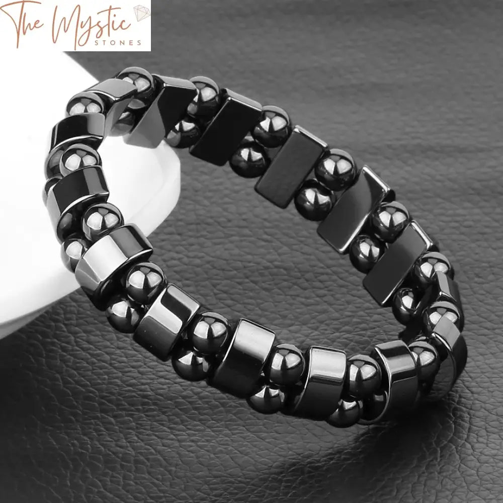 Hematite Magnetic Energy Bracelet