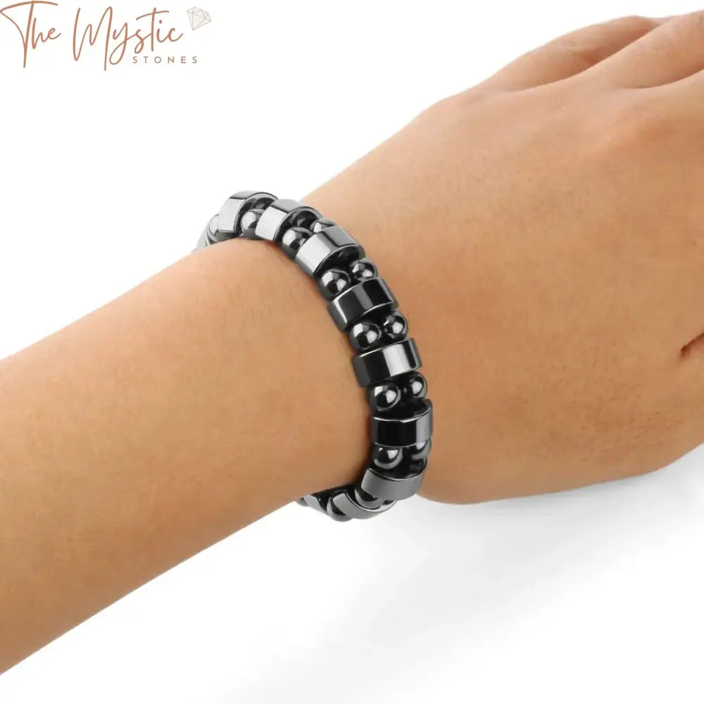 Hematite Magnetic Energy Bracelet