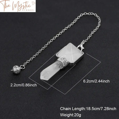 Hexagonal Crystal Pendulum