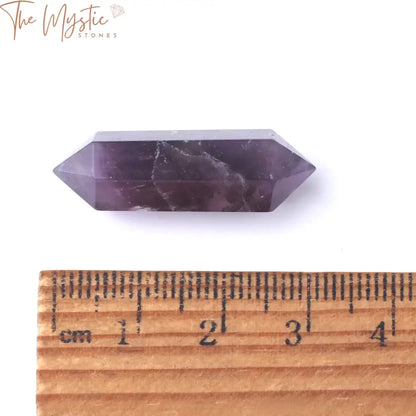 Hexagonal Reiki Quartz Double-Termination Wand