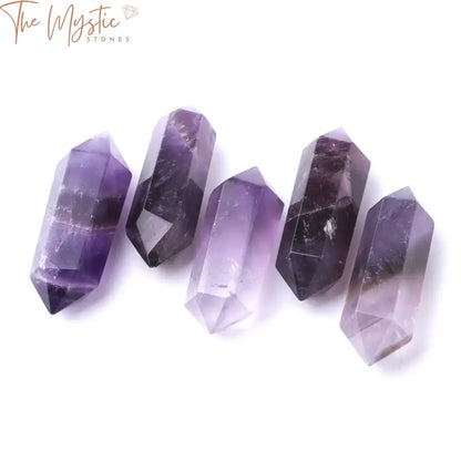 Hexagonal Reiki Quartz Double-Termination Wand