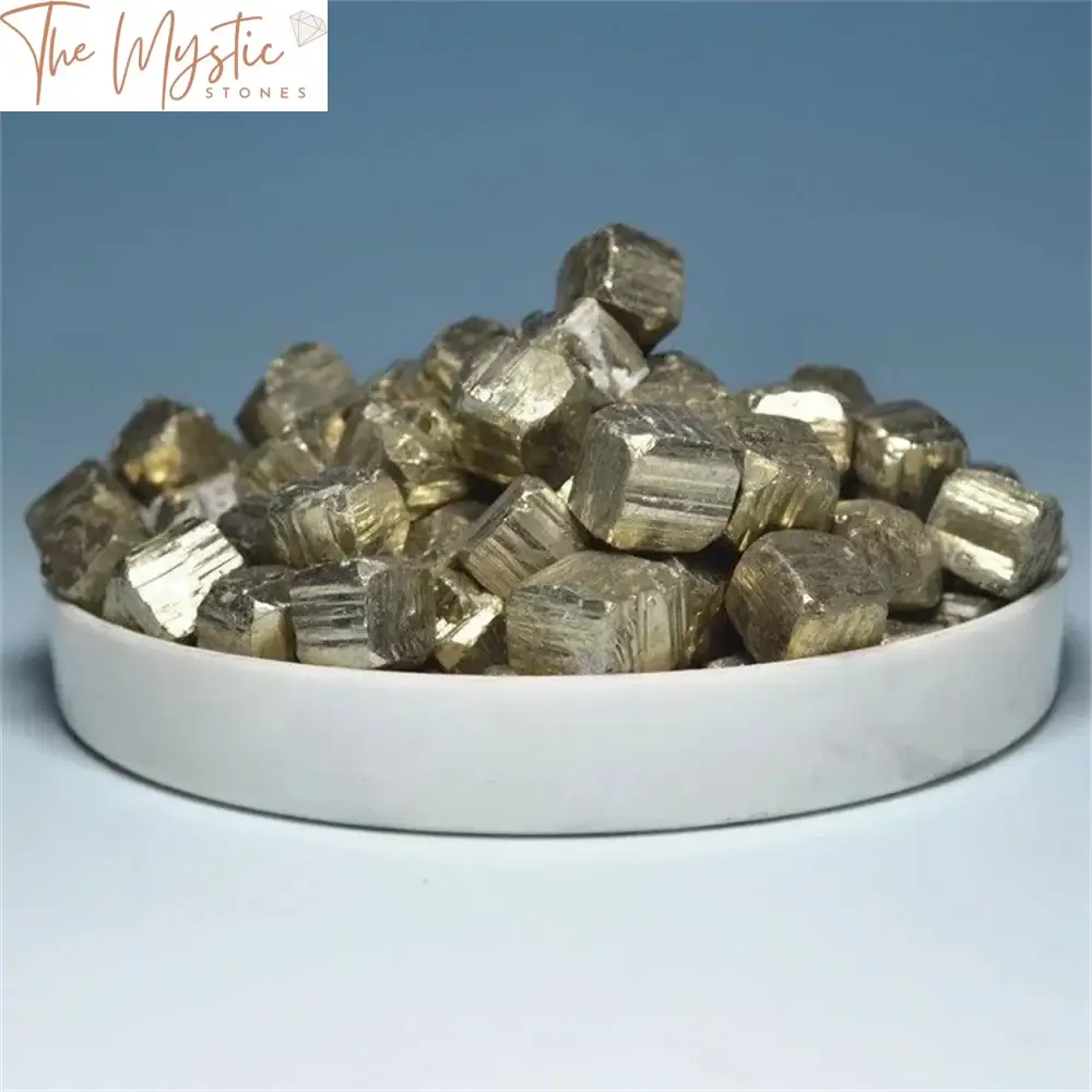 High Density Cubic Pyrite Specimen