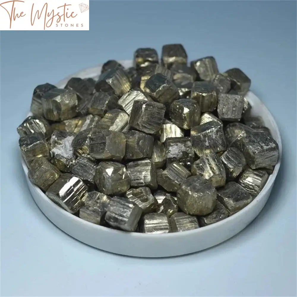 High Density Cubic Pyrite Specimen