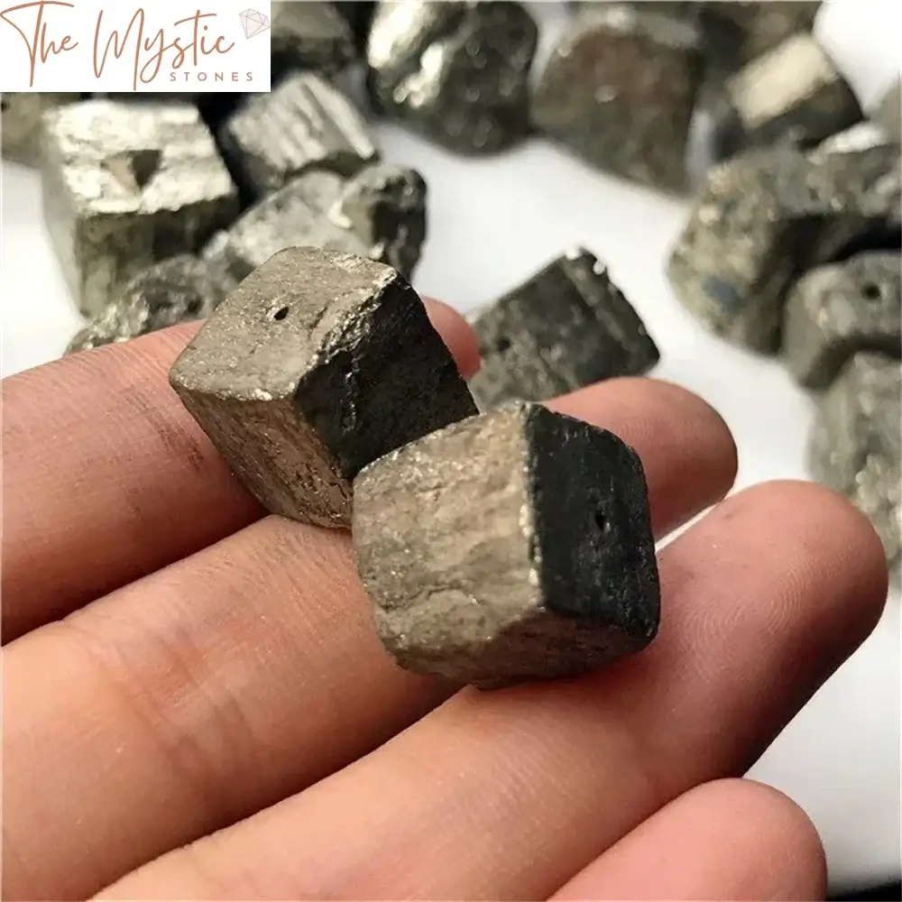 High Density Cubic Pyrite Specimen