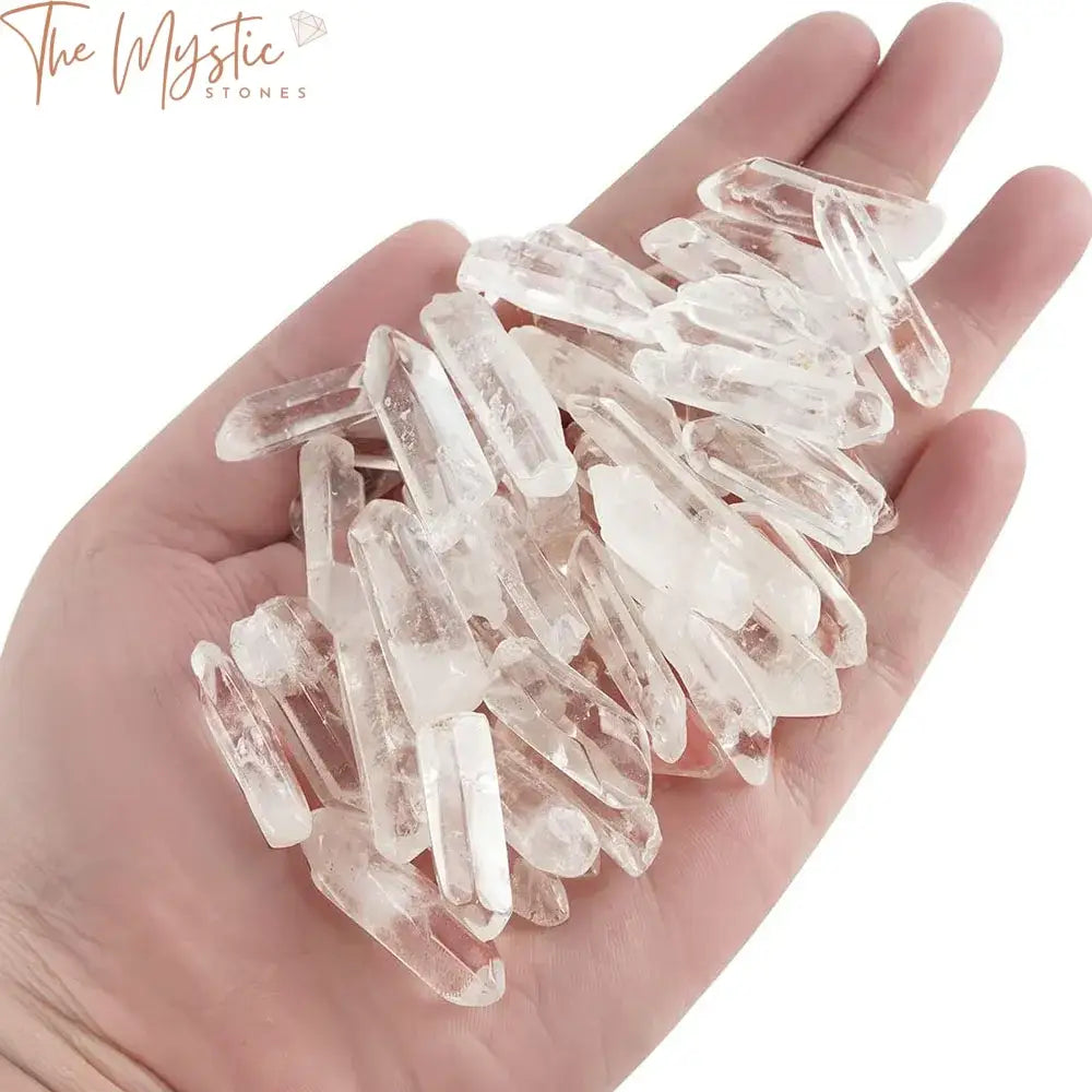 Irregular Quartz Crystal Points For Chakra Healing